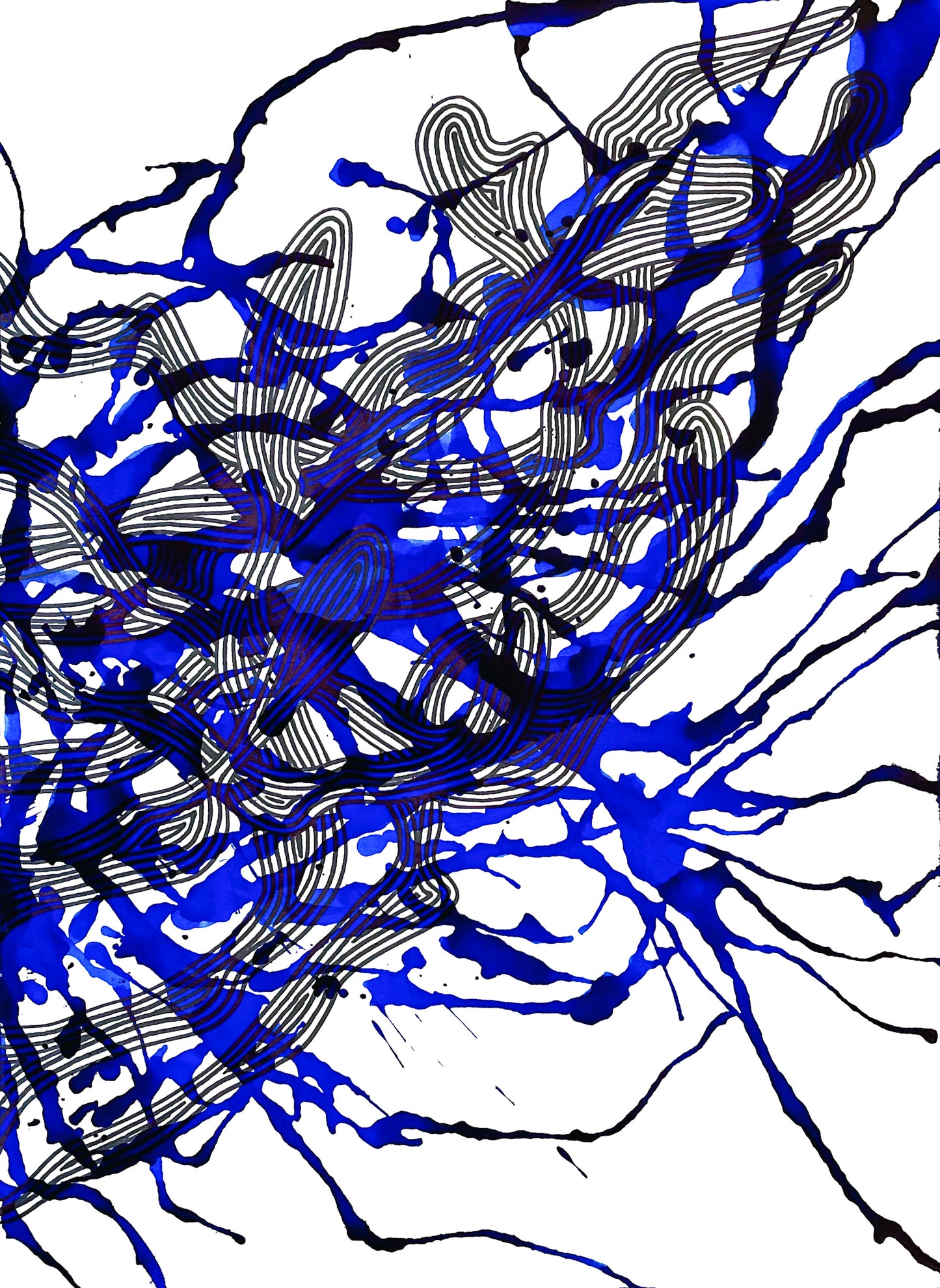 Out of the blue